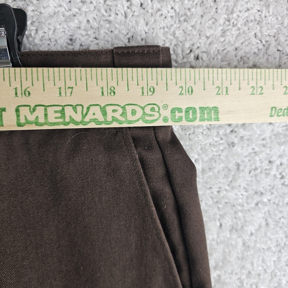 Vintage 90s Dickies Pants Mens 40x30 (39x27) Brown Skater Work 90s Made USA - Picture 3 of 13